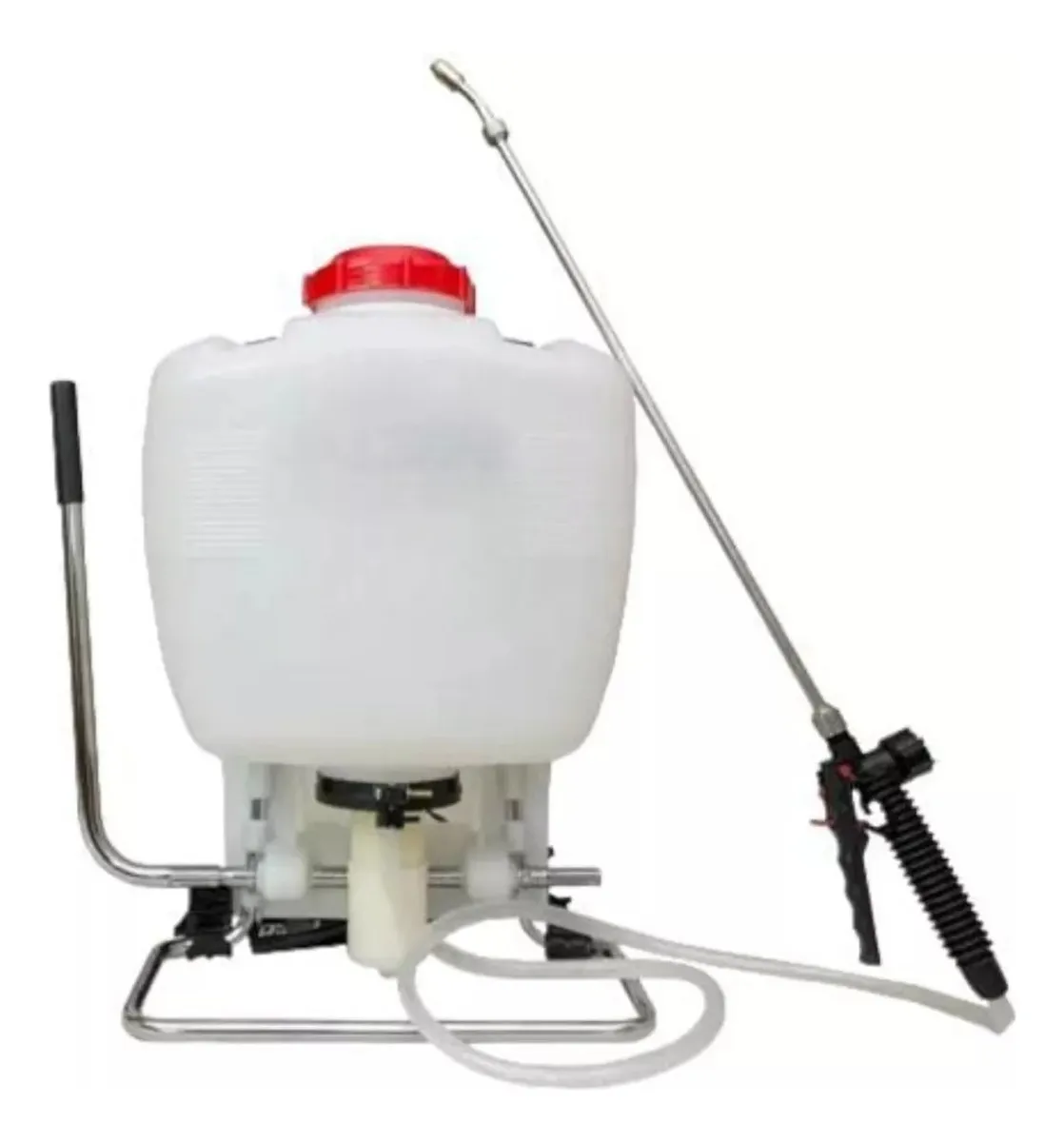 FUMIGADOR PULVERIZADOR ROCIADOR 15 LITROS BOMBA MANUAL - 1