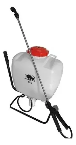 FUMIGADOR PULVERIZADOR ROCIADOR 15 LITROS BOMBA MANUAL - 2