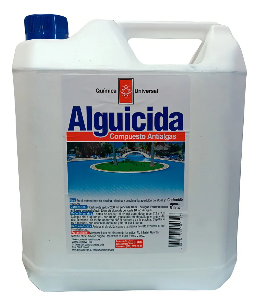 ALGUICIDA PARA PISCINA 5LTRS - 1