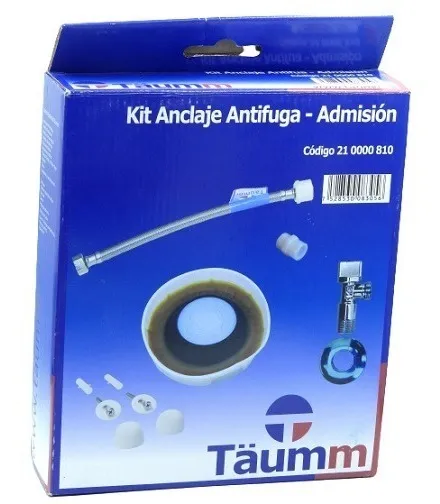 KIT INSTALACIÓN WC ANCLAJE ANTIFUGA ADMISIÓN TAUMM - 2