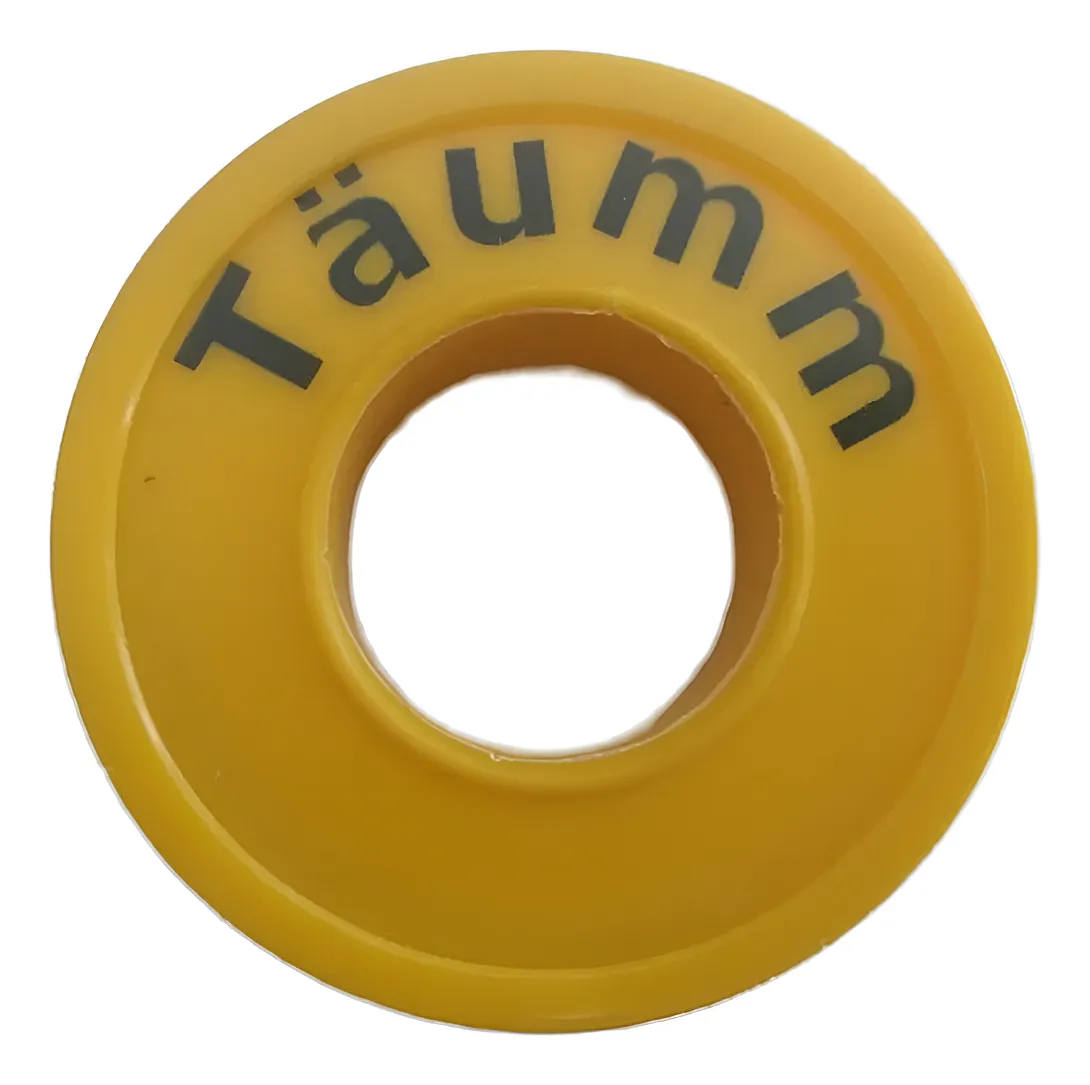 PACK 10 UNIDADES TEFLÓN 3/4 6.6MT AMARILLO GAS - 1