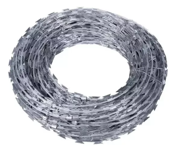 ALAMBRE CONCERTINA DE 30 CM X 10 MTS, GALVANIZADO. - 1