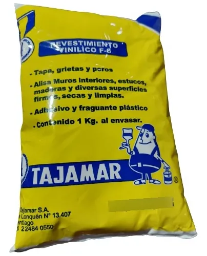 PASTA MURO INTERIOR 1 KILO F-6 TERMINACIÓN BLANCA - 2