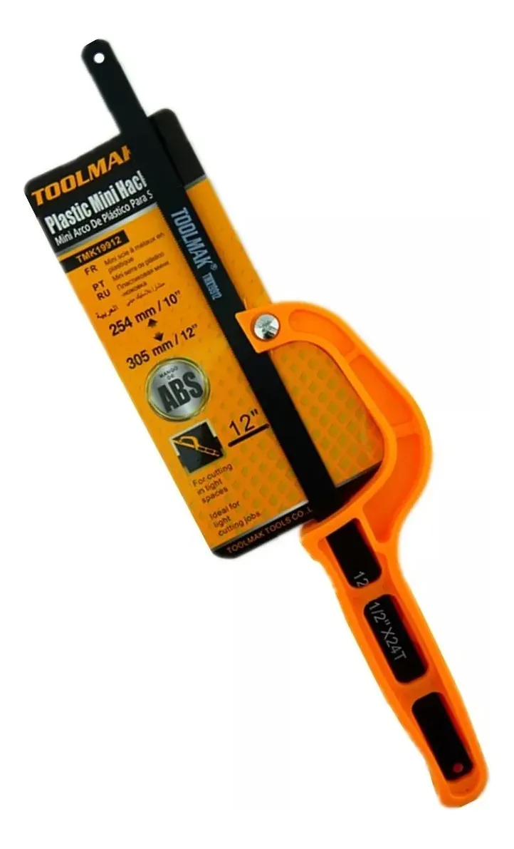 MARCO ARCO SIERRA MINI SERRUCHO GASFITER HOJA 12 PULG TMK - 1