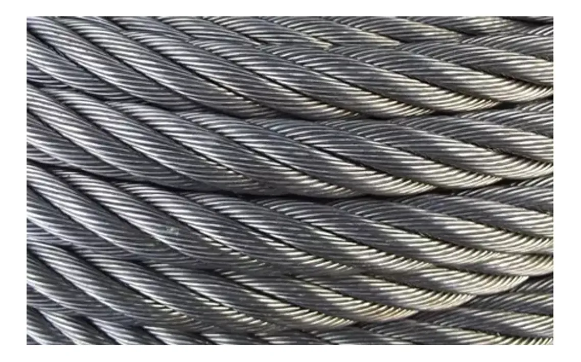 PIOLA O CABLE DE ACERO 2MM ROLLO 100 MTS GALVNZ - 2