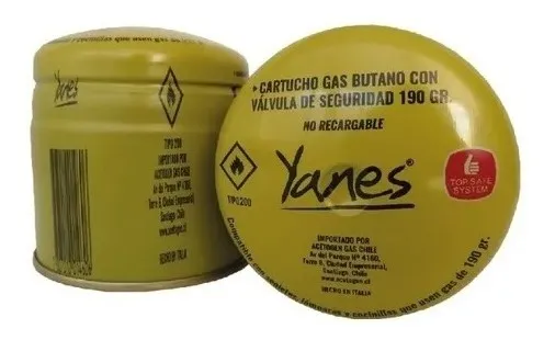 SOPLETE A GAS METAL YANES PROF-200 PLUS + 2 CARTUCHO 190GR - 2