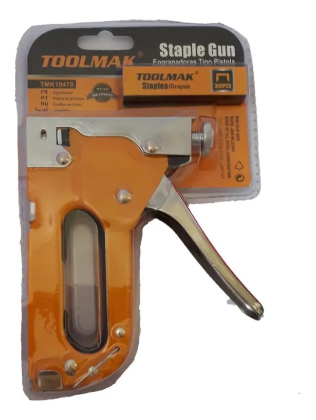 ENGRAPADORA PARA TAPICERIA MÁS TRES CAJAS DE CORCHETES - 2