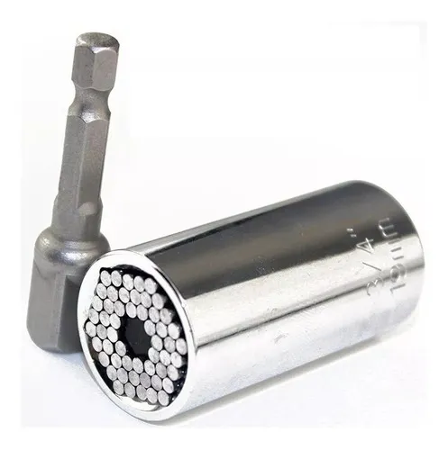 LLAVE DADO UNIVERSAL MEDIR 7MM-19MM HERRAMIENTA TALADRO - 3