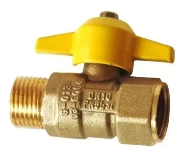 PACK 12 LLAVE PASO GAS 1/2 HI HE TAUMM - 2