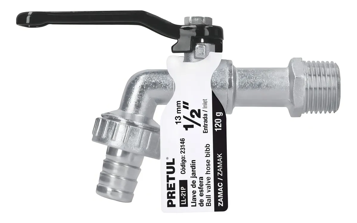 LLAVE PASO JARDIN 1/2 PRETUL - 2