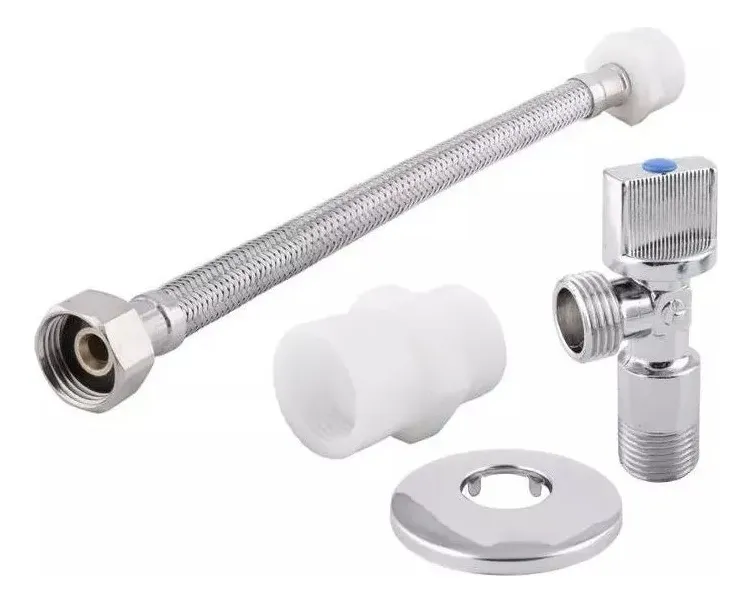 FLEXIBLE DE 25CM CON LLAVE ANGULAR - 1