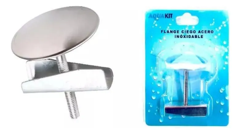 FLANGE CIEGO ACERO INOXIDABLE SIN CADENA / VENTASREY - 1