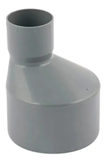COPLA REDUCCIÓN PVC SANITARIO GRIS 110X75 MM - 1
