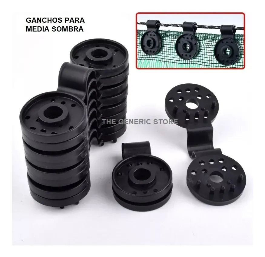 GANCHO PARA LONA, TOLDO, MALLA RASCHEL, CARPA. CLIP CAMPING - 3