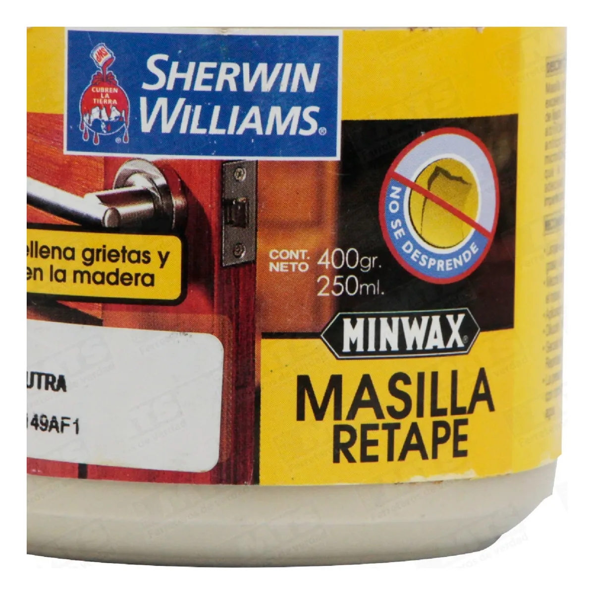 MASILLA DE RETAPE NEUTRA 250ML SHERWIN WILLIAMS - 4