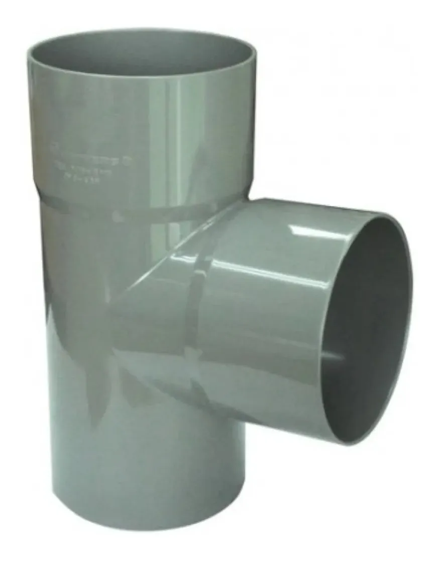 TEE PVC SANITARIO GRIS 40 X 40MM PVC PACK 3 UND - 1