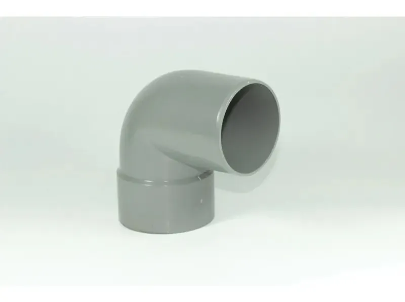 CODO 90° 40 MM PVC SANITARIO GRIS PACK 5 - 1