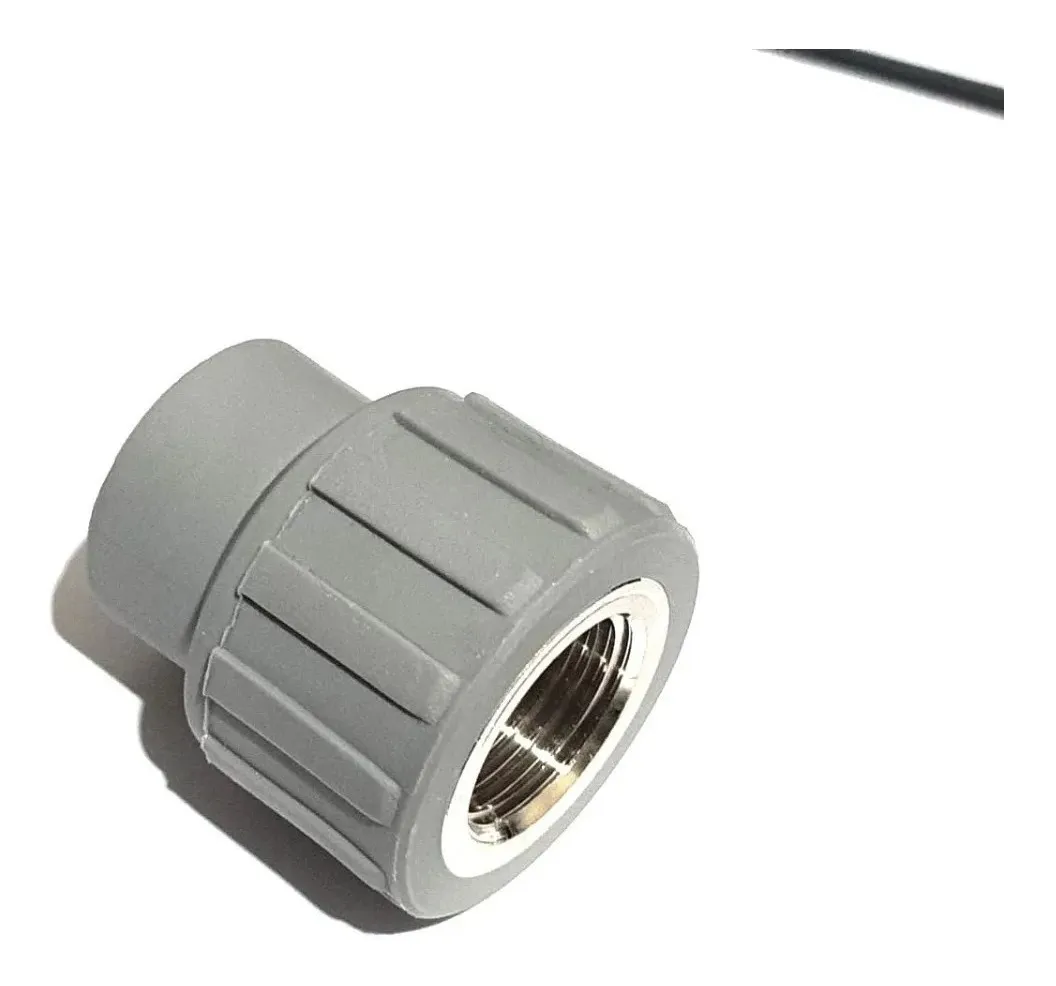 TERMINAL PPR 20X1/2 HI METALICA PACK 5 UND - 1