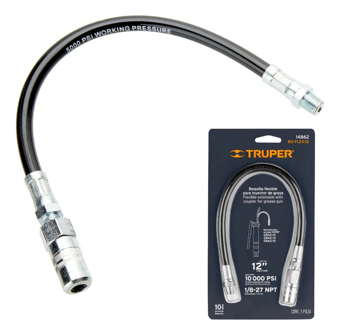EXTENSIÓN FLEXIBLE PARA GRASERAS TRUPER 14862 - 2