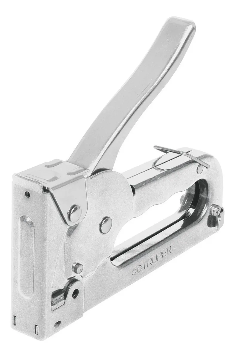 PISTOLA ENGRAMPADORA METALICA ABROCHADORA 1/4 Y 5/16 TRUPER - 5