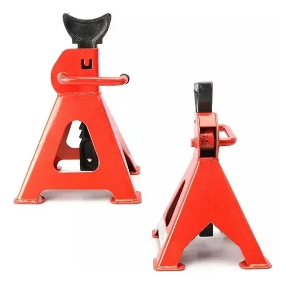 2 BANQUILLO MECÁNICO 3 TON CABALLETE SOPORTA GATA HIDRÁULICA - 2