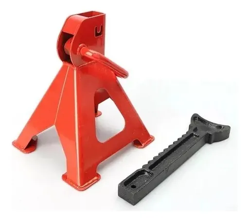 2 BANQUILLO MECÁNICO 3 TON CABALLETE SOPORTA GATA HIDRÁULICA - 5