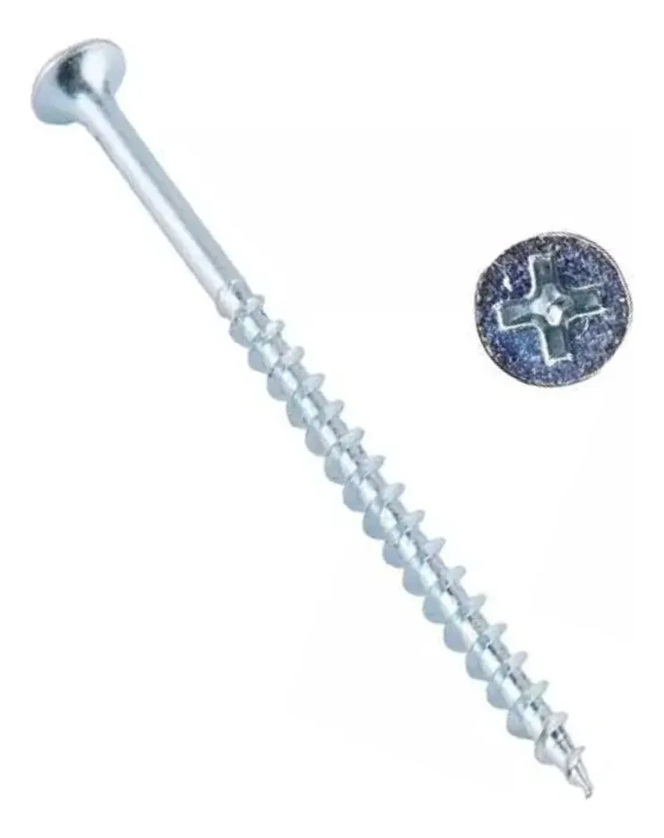 TORNILLO MADERA CRS ZINCADO 8 X 3 PULGADAS 18 KILOS - 1