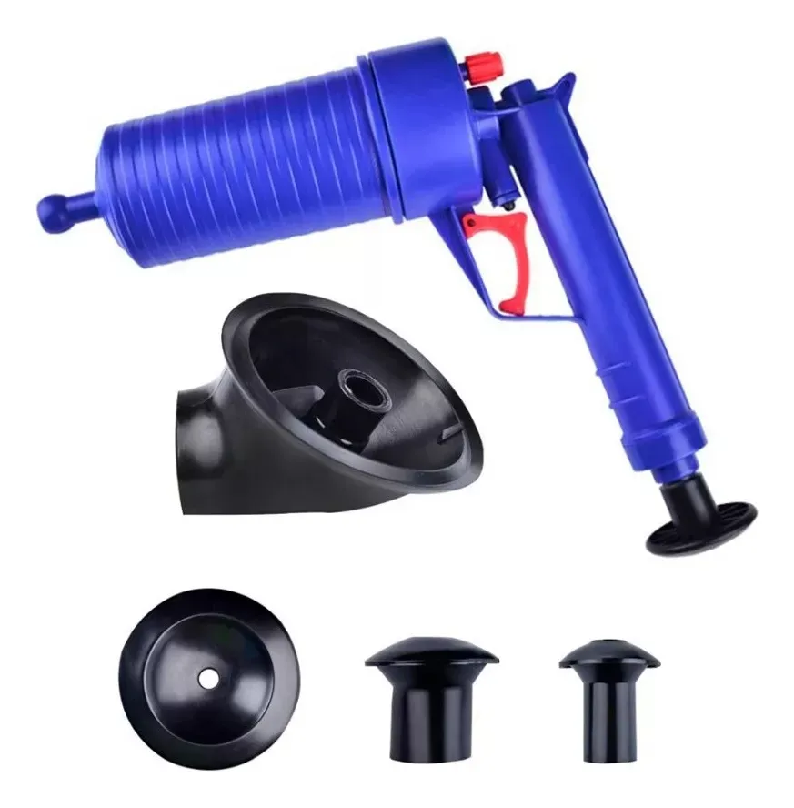 SOPAPO PISTOLA DE PRESIÓN LIMPIA CAÑERÍAS DESTAPADOR - 1