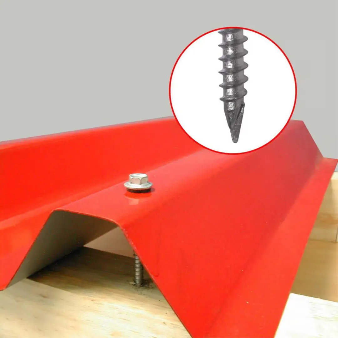 TORNILLO AUTOPERFORANTE HEX P/ TECHO PUNTA ESPADA 10 X 3 - 2