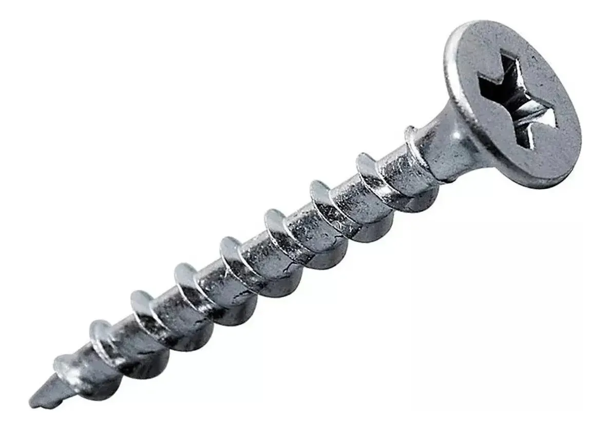 TORNILLO VOLCANITA ZINCADO 6X1 1/2 PULG 1KG 570 UNI APROX - 3
