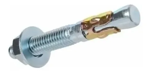 PERNO DE ANCLAJE EXPANSION ZINCADO 3/8 X 5 PACK 10 UND - 1
