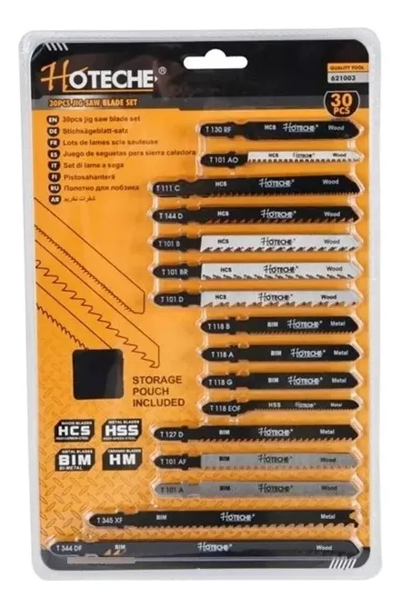 SET DE HOJAS PARA CALADORES HOTECHE - 1