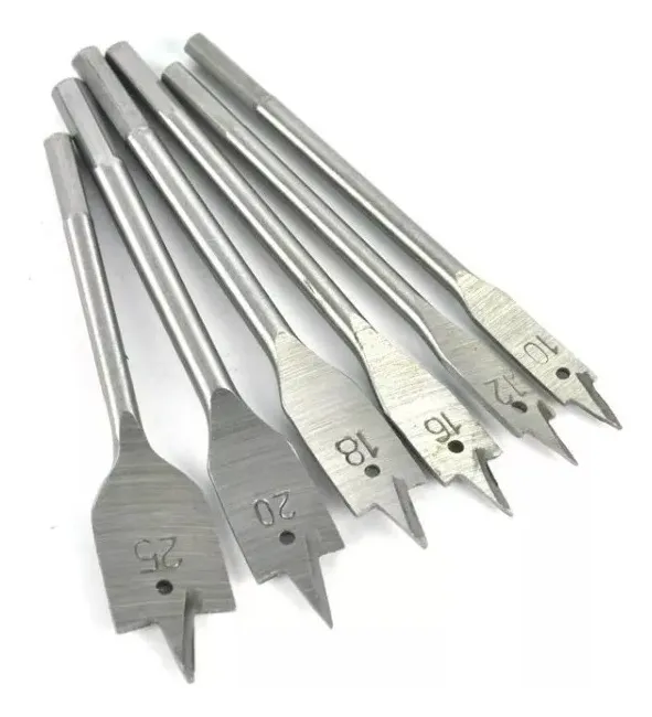 JUEGO DE BROCAS PLANAS PARA MADERA BROCA PALETA - 2
