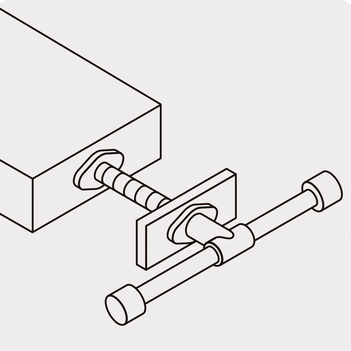 TORNILLO PARA BANCO CARPINTERO TRUPER DE 16 TC-16 - 2