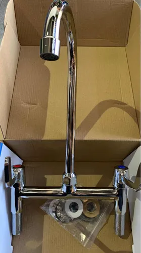 LLAVE LAVAPLATOS COMBINACION QUIROFANO ACCIONAR CON CODOS CO - 4