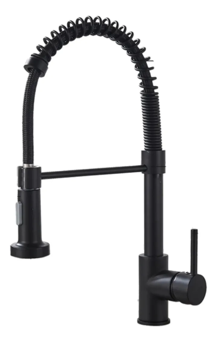 LLAVE MONOMANDO LAVAPLATOS PROFESIONAL RESORTE - 1