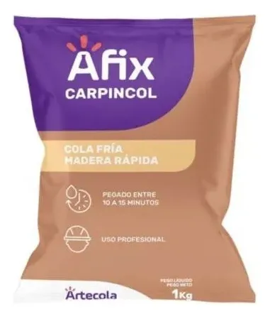 COLA FRIA AFIX PARA MADERA SECADO RÁPIDO 1KG - 1