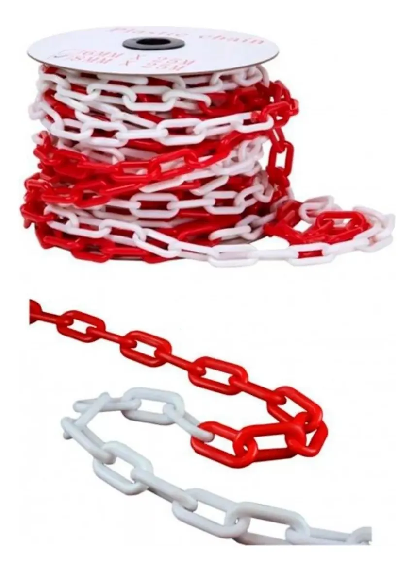 CADENA PLASTICA 6MM CARRETE 50 MTS - 1