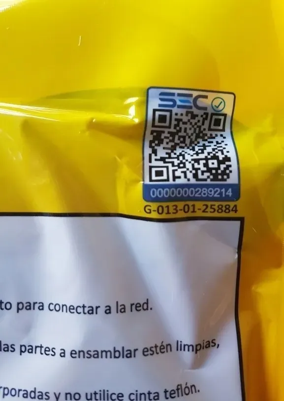 FLEXIBLE GAS 1/2 X 3/8 HI HI HILO IZQUIERDO 1 MT CERTIFICADA - 3