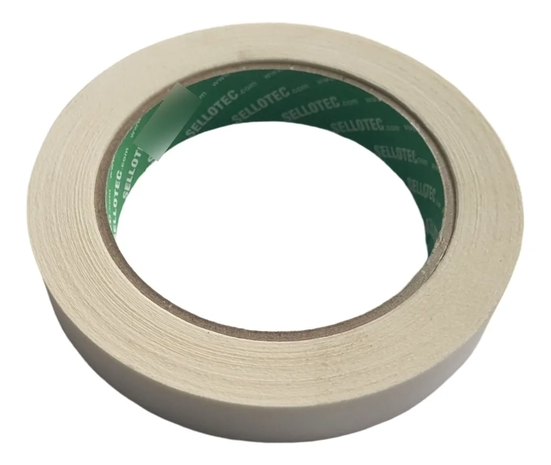 CINTA MASKING TAPE 18MM * 40MT EN COLOR BLANCO - 1