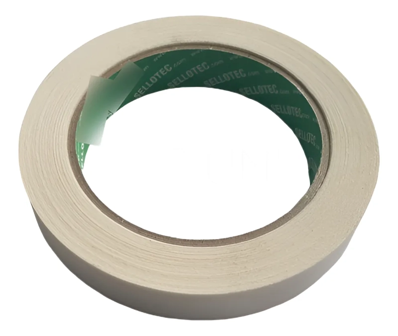 CINTA MASKING TAPE 18MM * 40MT EN COLOR BLANCO - 1