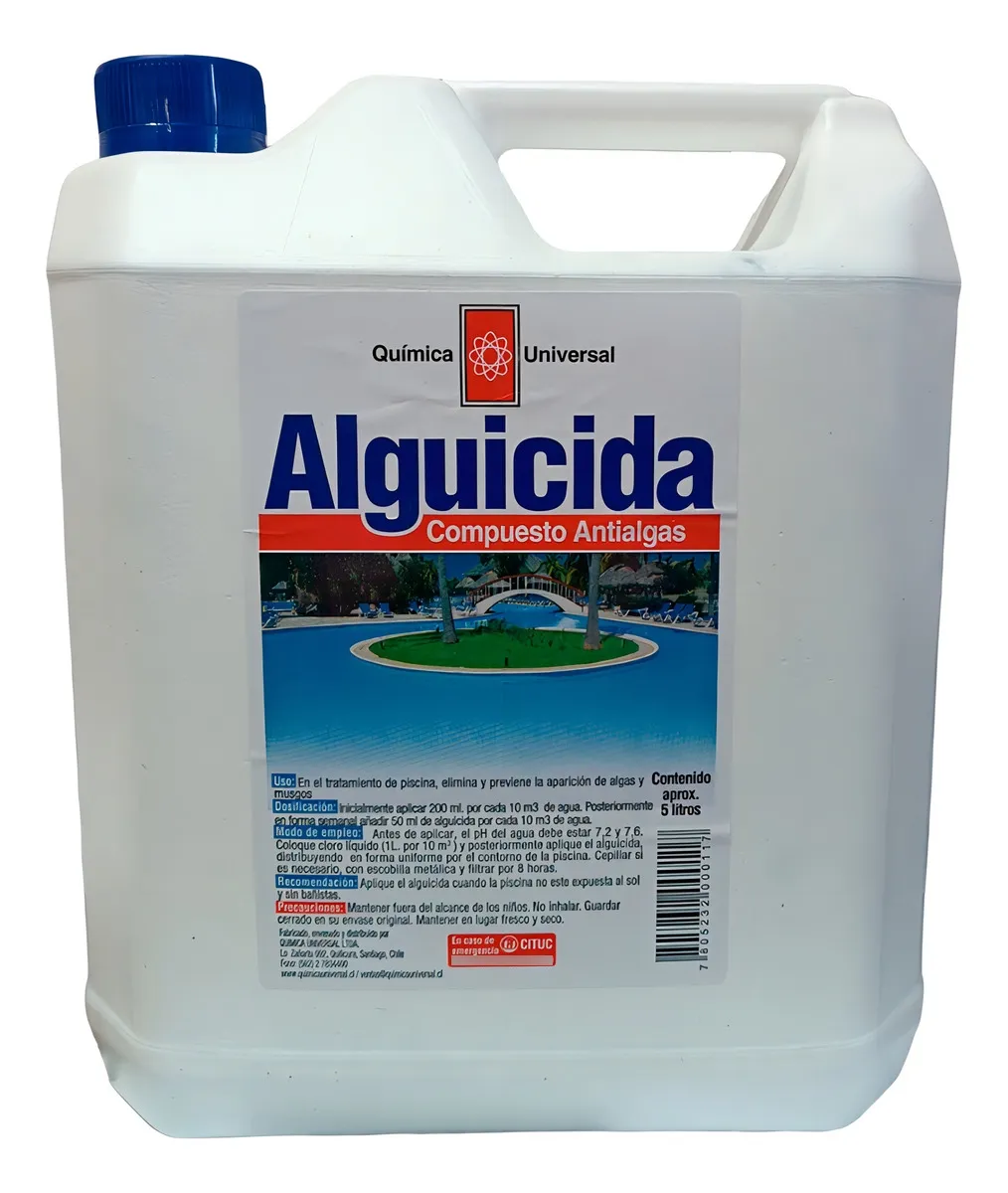 ALGUICIDA PARA PISCINA 5LTRS - 1