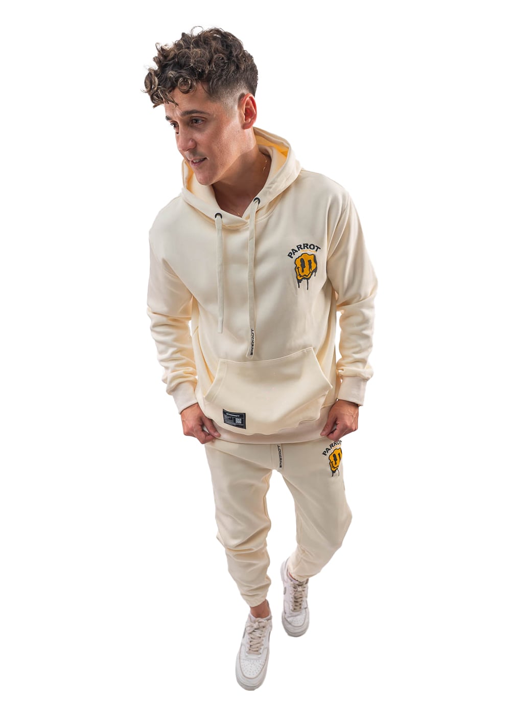 SET DE BUZO PARA HOMBRE, INCLUYE POLERÓN CON GORRO Y JOGGER. - 1