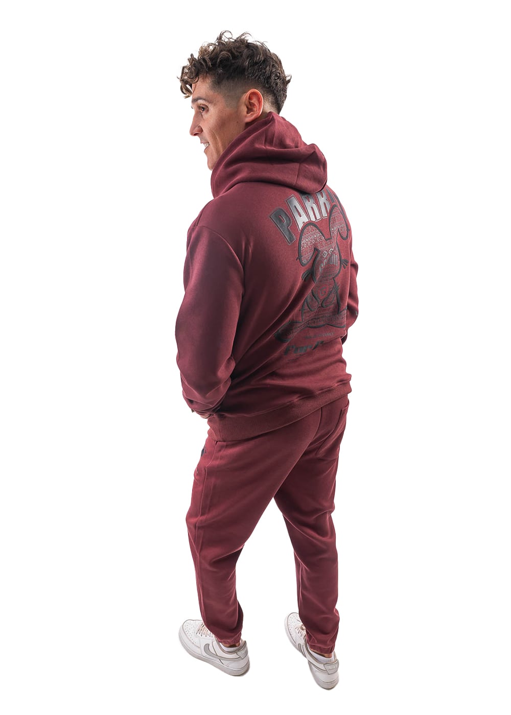 SET DE BUZO PARA HOMBRE, COMPUESTO POR POLERÓN CON GORRO Y JOGGER - 2
