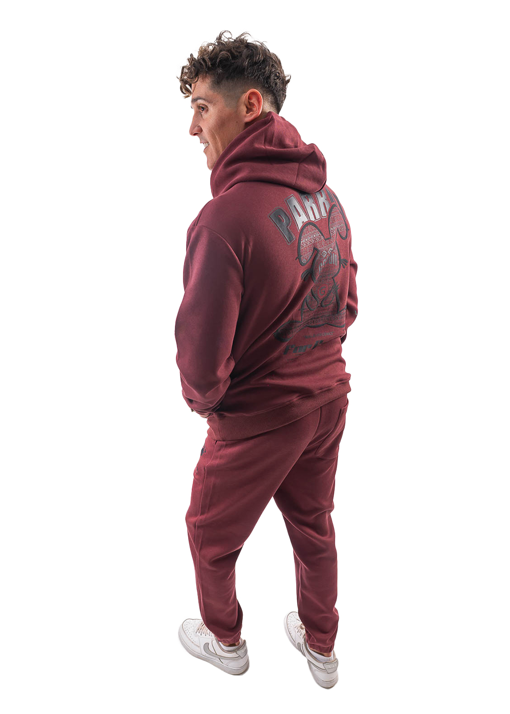 SET DE BUZO PARA HOMBRE, COMPUESTO POR POLERÓN CON GORRO Y JOGGER - 2