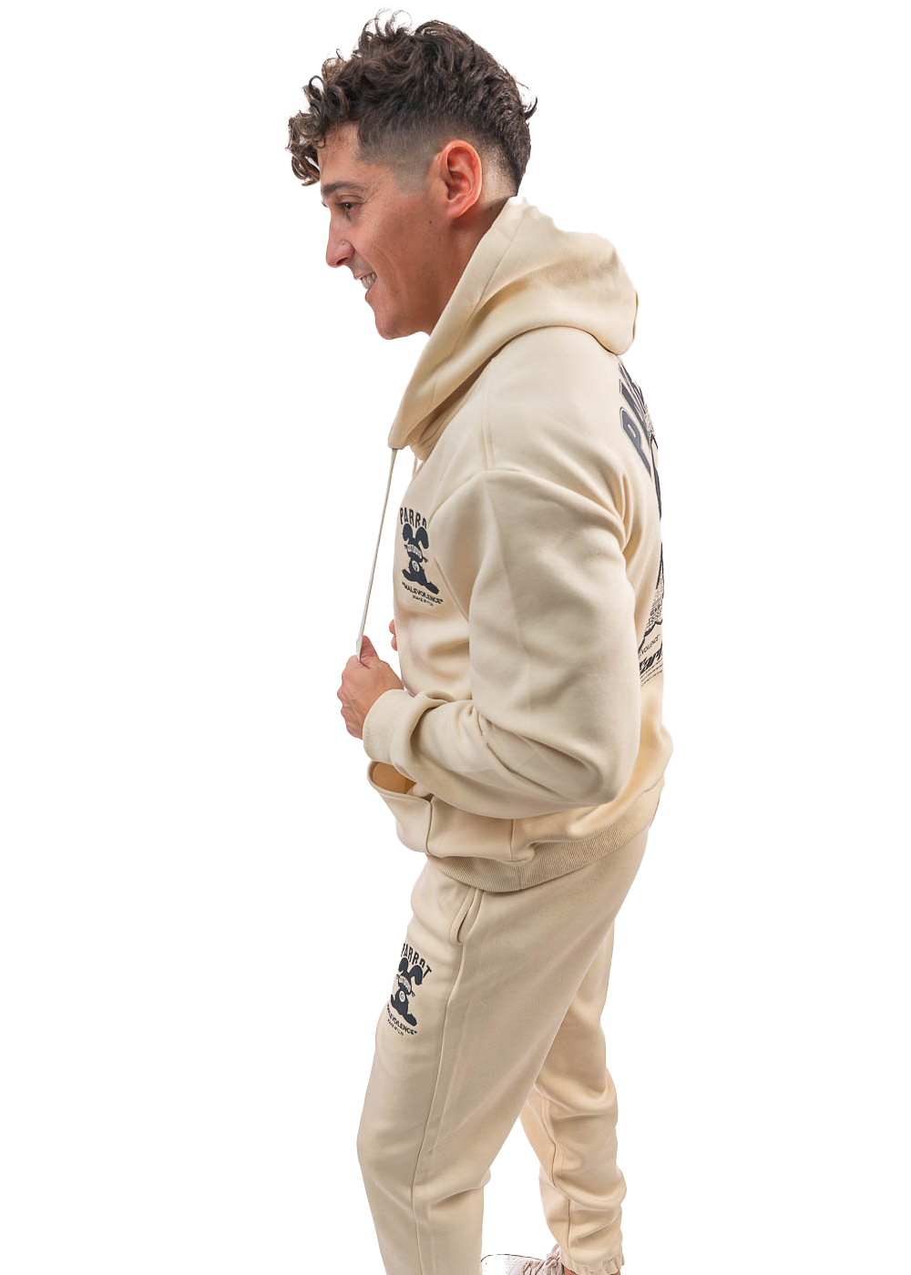 SET DE BUZO PARA HOMBRE, COMPUESTO POR POLERÓN CON GORRO Y JOGGER - 3