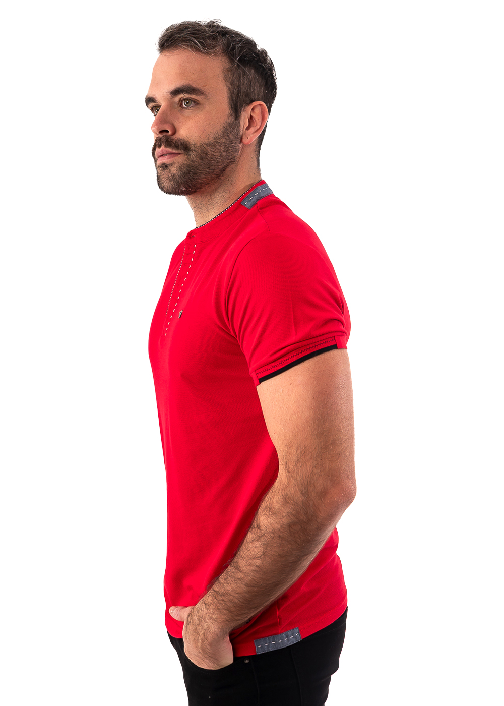 POLERA MANGA CORTA SLIM FIT - 2