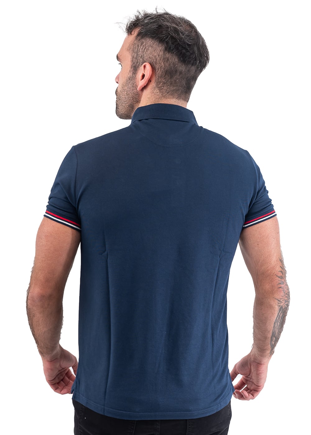POLERA CUELLO PIQUE HOMBRE - 3