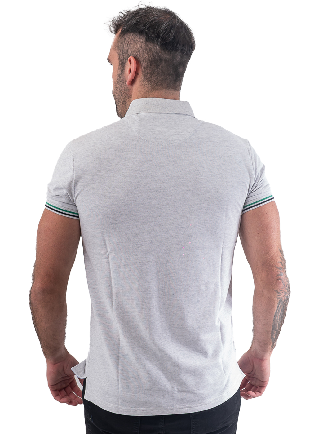 POLERA CUELLO PIQUE HOMBRE - 3