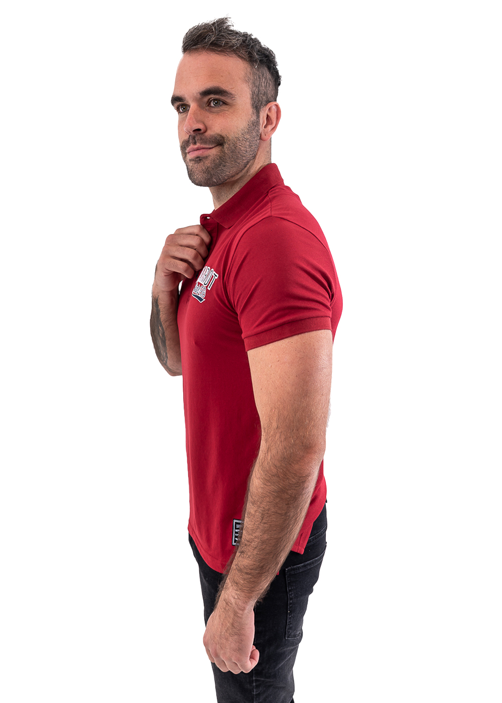 POLERA CUELLO PIQUE HOMBRE - 2